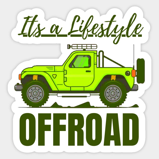OFF - ROAD Sticker by MOTOSHIFT